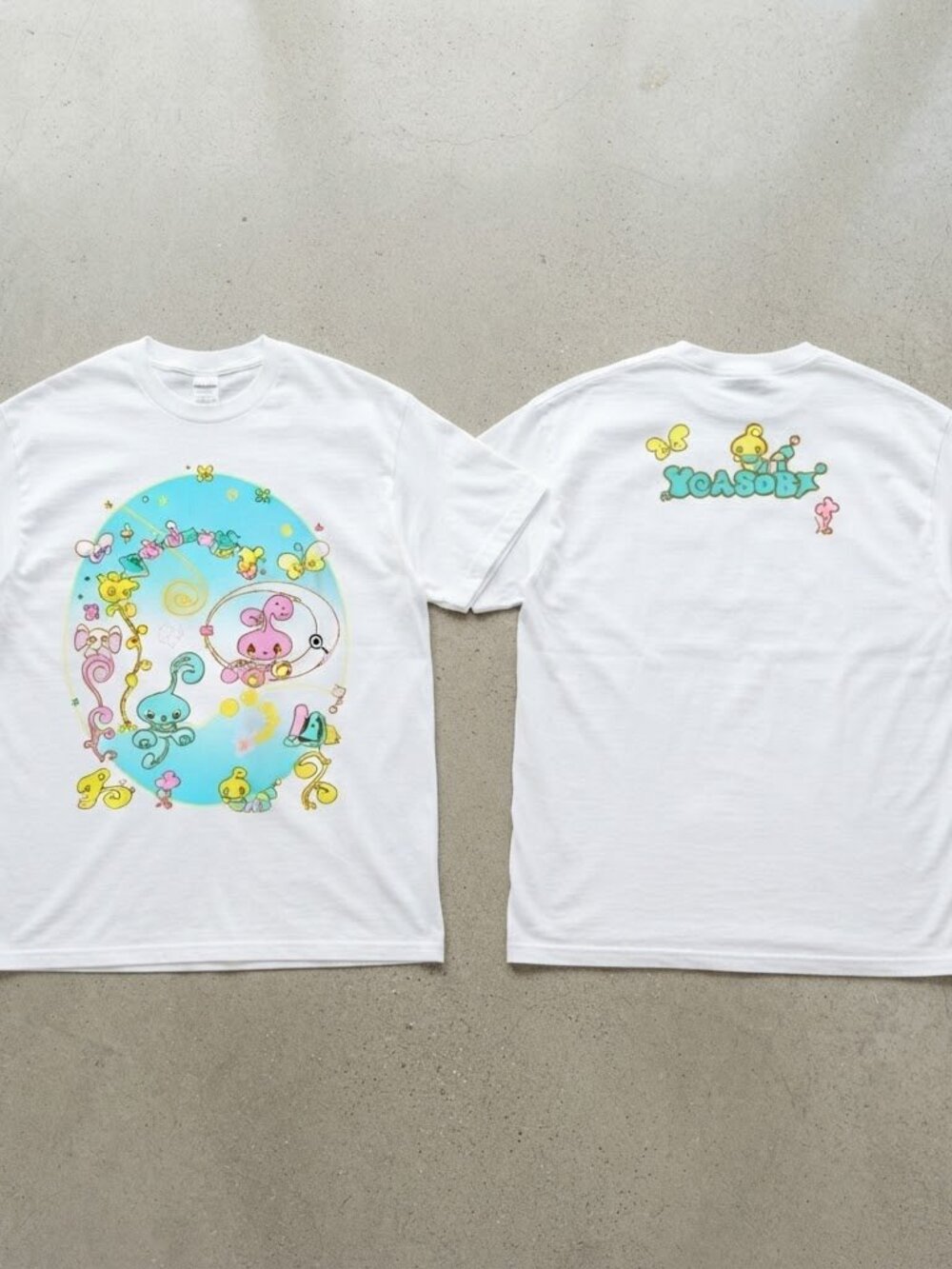 Yoasobi Dome Tour 27 Aliens White T-Shirt S-4XL